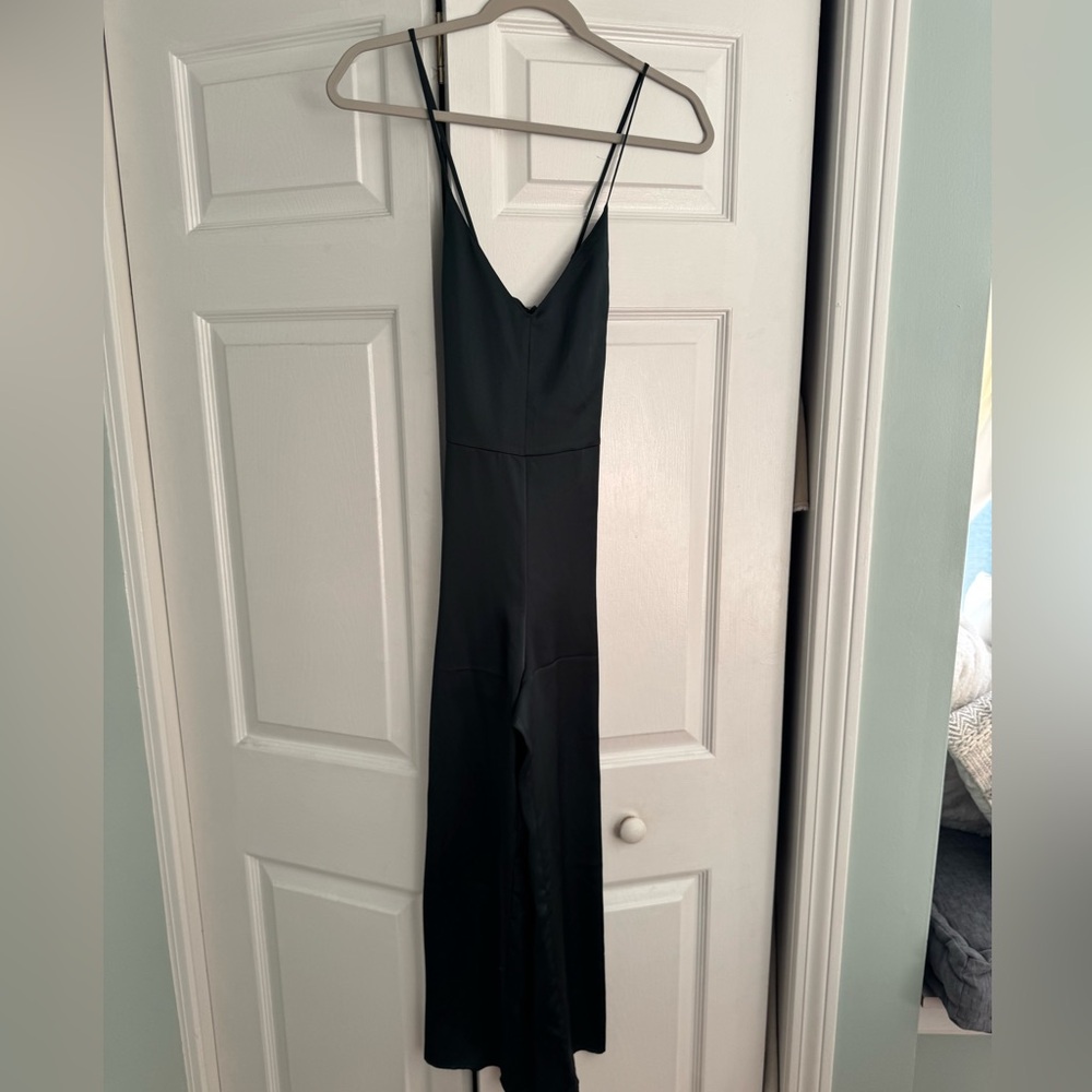NWT Satin Abercrombie jumpsuit